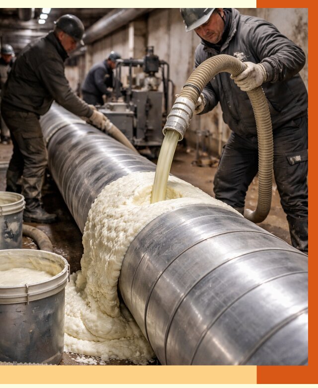 Утепление теплотрассы жидкой теплоизоляцией в Троицке от 4331 руб. | ТепломастерТрц