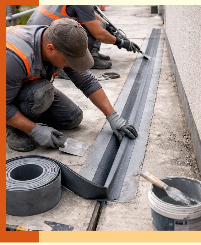 Гидроизоляция деформационного шва в Троицке профессионально и надежно